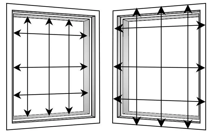 In-outside-recess