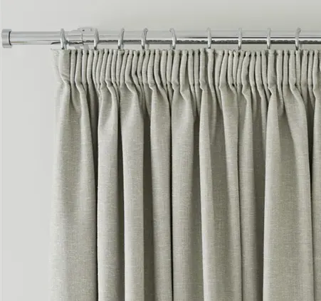 Pencil Pleat Header