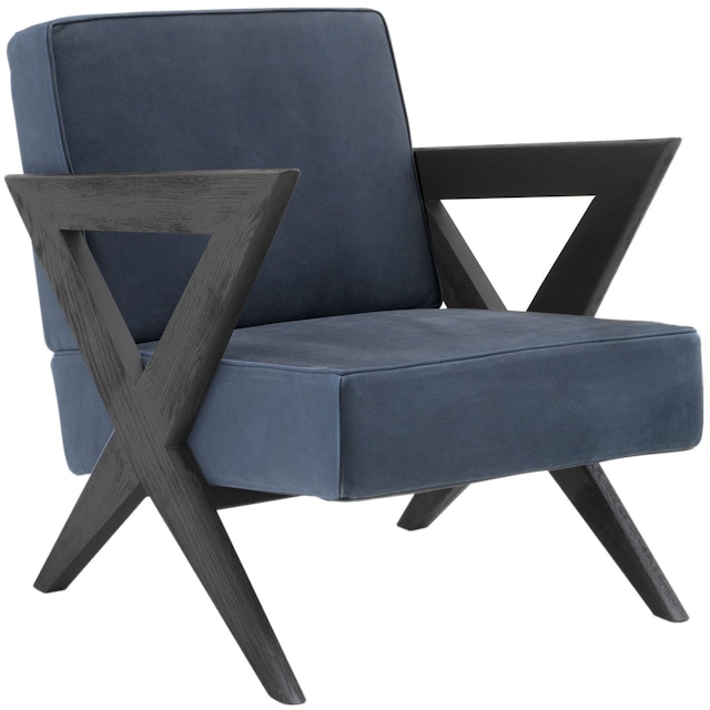 Eichholtz blue Felippe chair