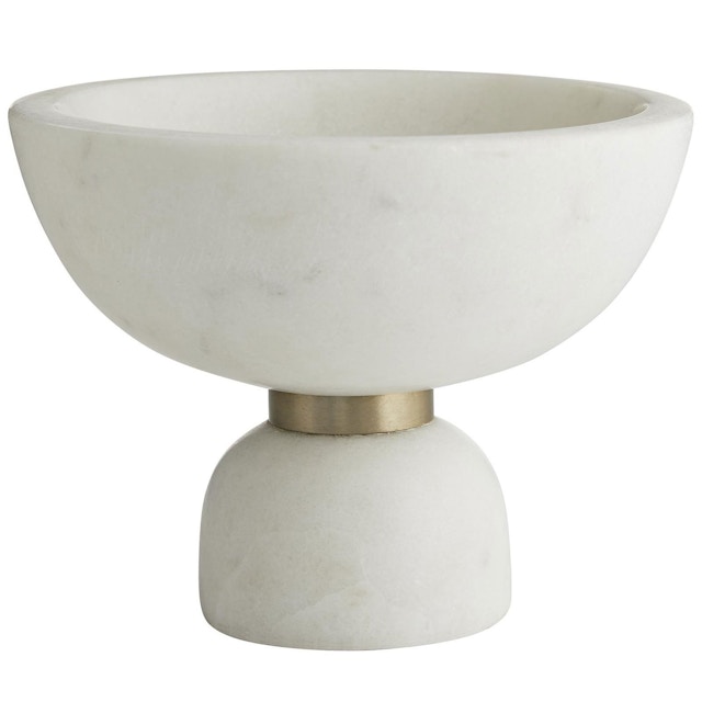 Arteriors Tate container marble
