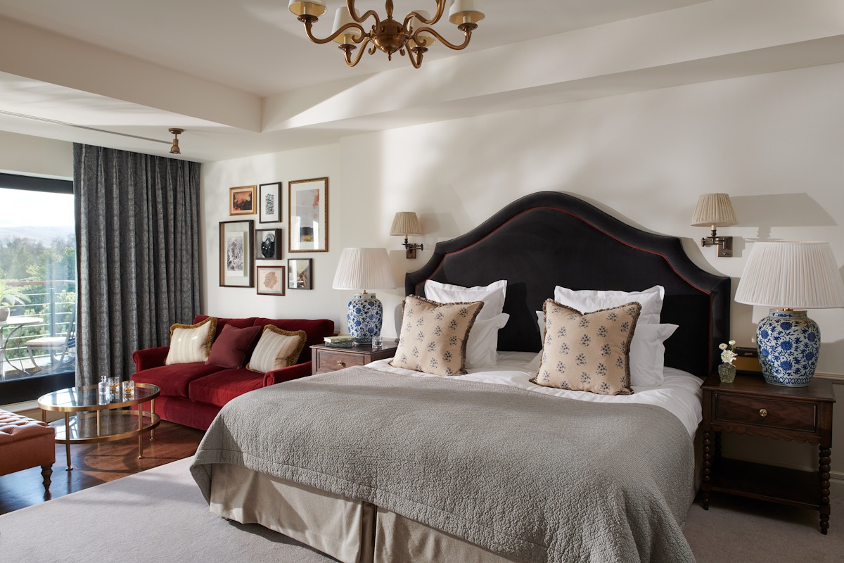 Gleneagles Braid Estate Room, classical designed bedroom with a heritage look