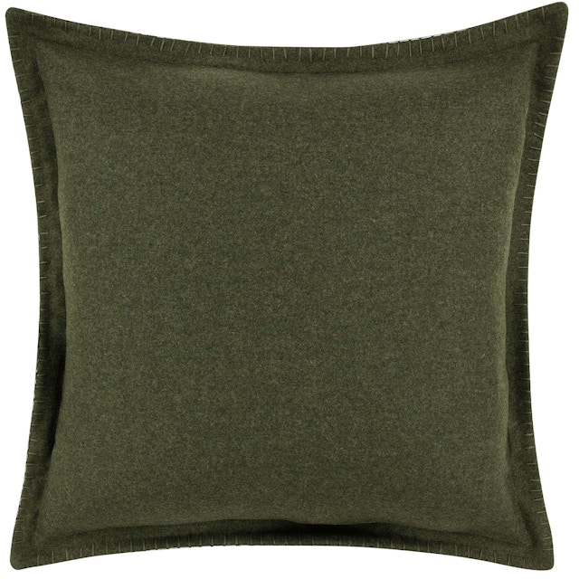 Zinc Textile Tor Reversible cushion - green