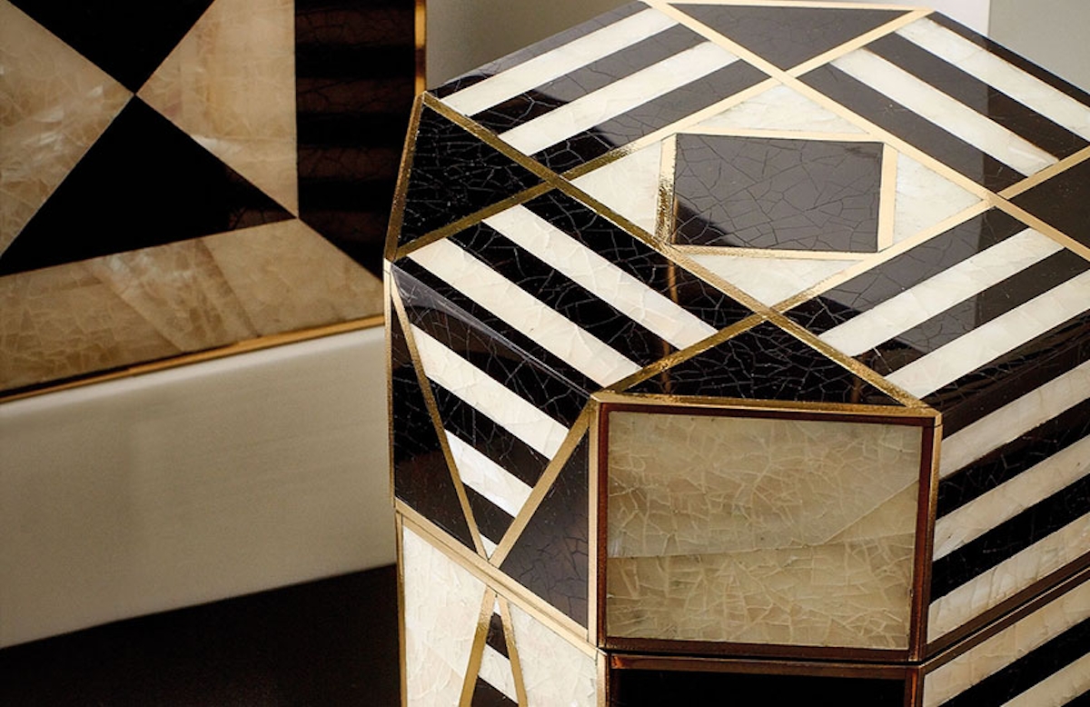 Luxury Mother’s Day Gift Ideas for 2024 | LuxDeco.com | MARTYN LAWRENCE BULLARD X SV CASA Hollywood Decorative Box, Black & Gold