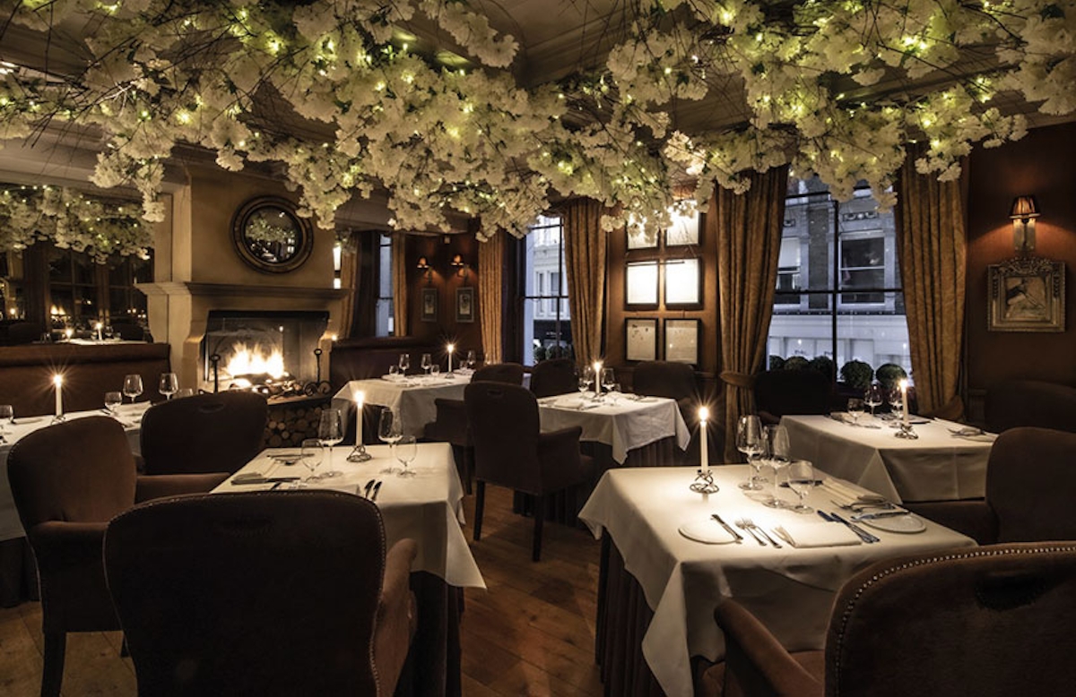 Top 10 Romantic Restaurants in London for Valentine's Day | LuxDeco.com | Clos Maggiore