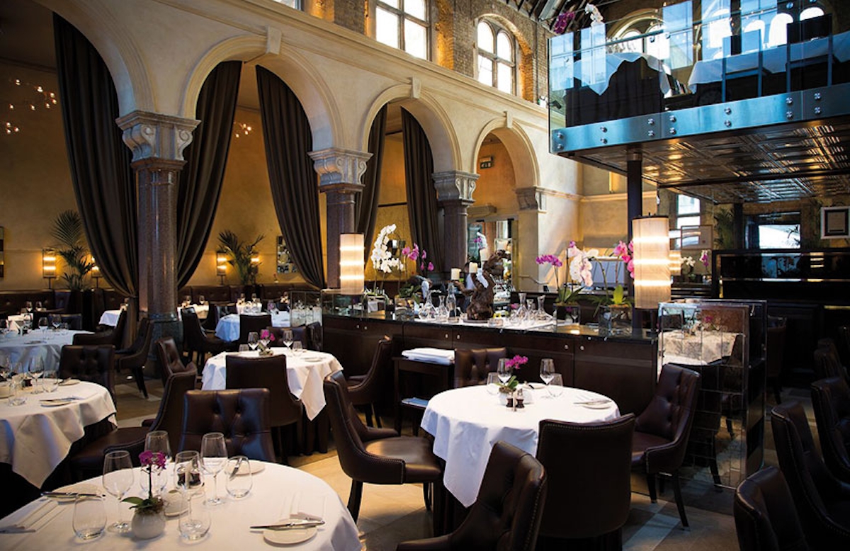 Top 10 Romantic Restaurants in London for Valentine's Day | LuxDeco.com | Galvin La Chapelle
