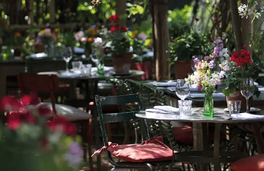 Top 10 Romantic Restaurants in London for Valentine's Day | LuxDeco.com | Petersham Nurseries