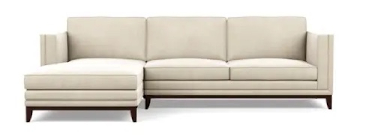 Luxury sectional style sofa at LuxDeco
