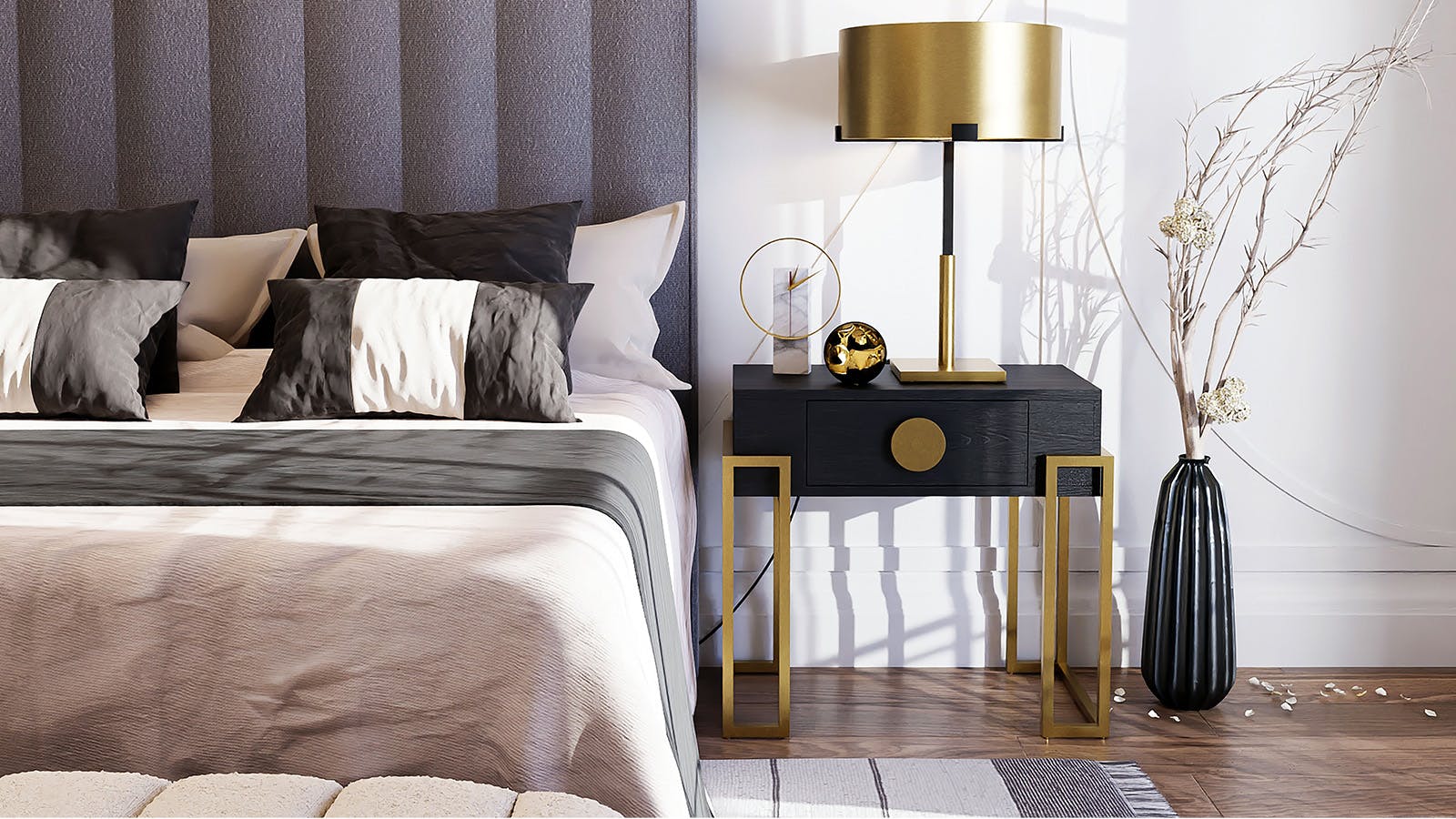 9 Black Bedside Tables to Enhance Your Bedroom