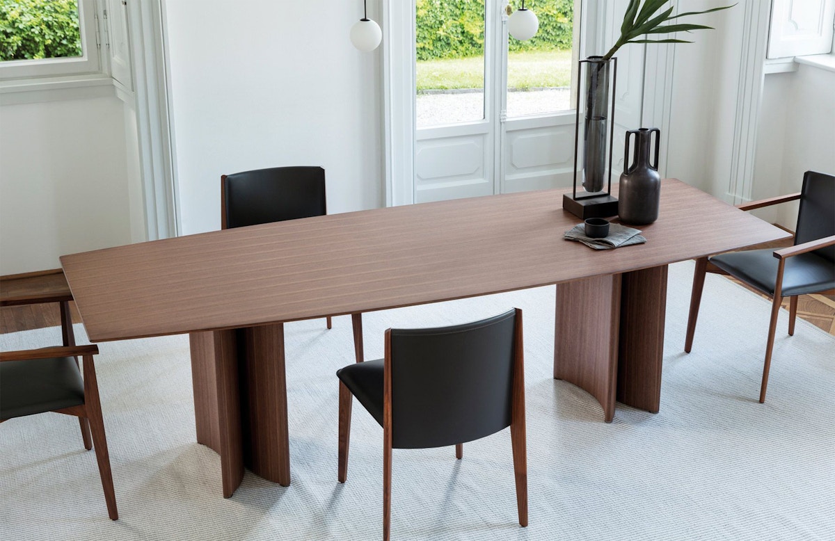 Porada minimalist dining table and chairs 
