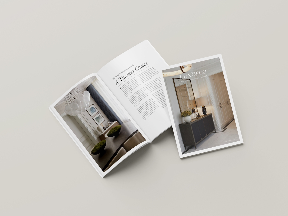 The Classic Contemporary Lookbook | Transitional Interiors | LuxDeco.com