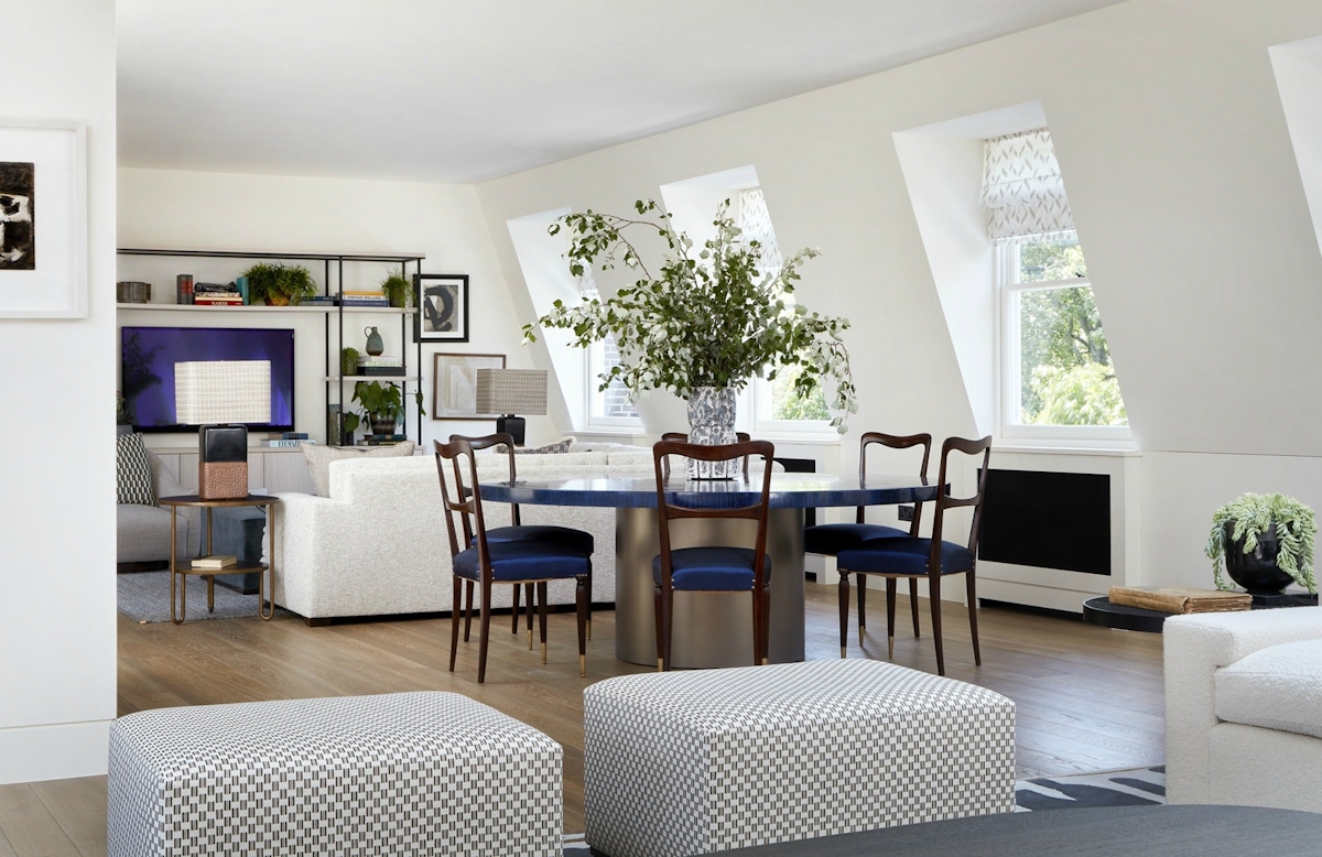 Natalia Miyar interiors | Open-plan living dining room | Read more in LuxDeco's The Luxurist at luxdeco.com