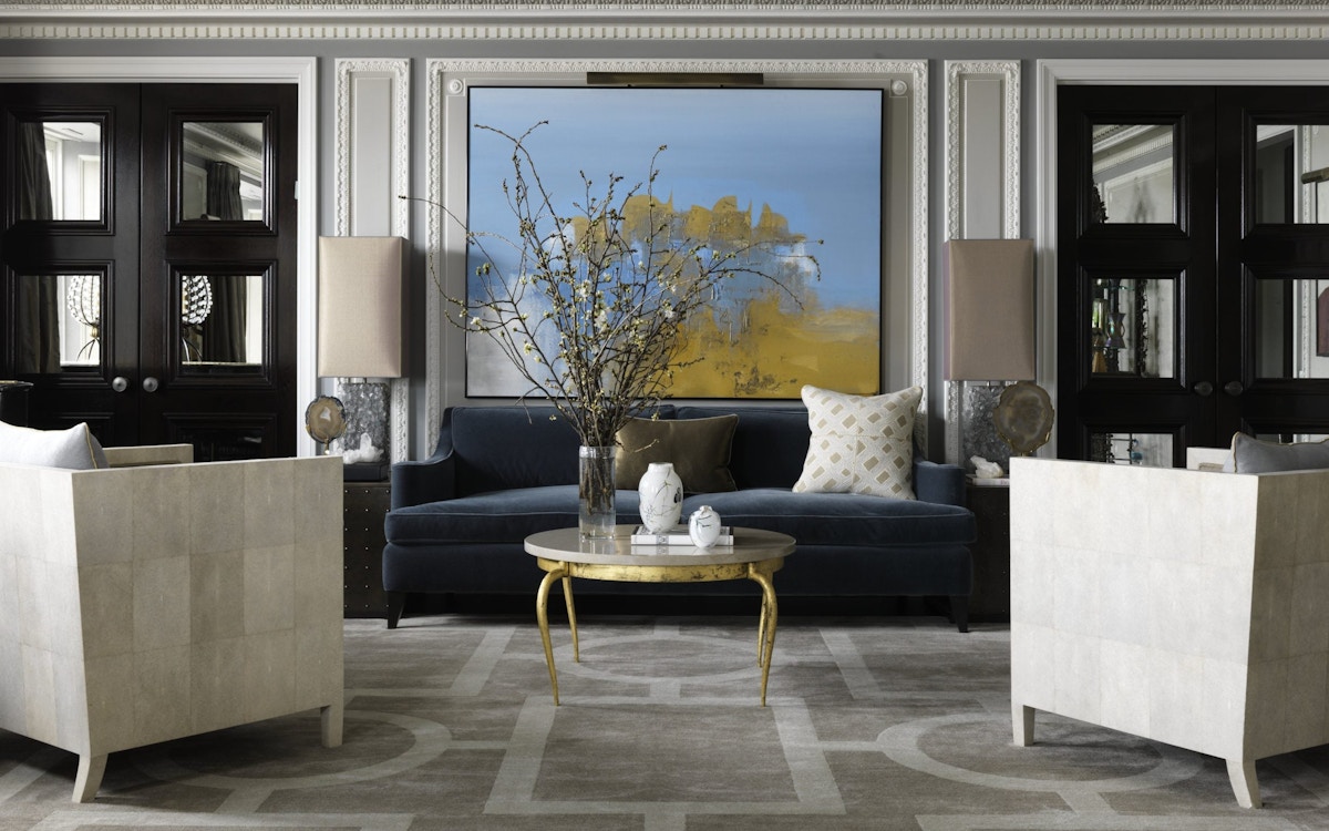 Blue and Grey Living Room Colour Schemes & Combination ideas – LuxDeco Style Guide