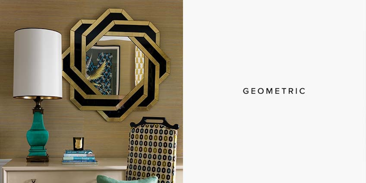 Geometric Mirror Styles: Which Mirror shape is for you - LuxDeco Style Guide
