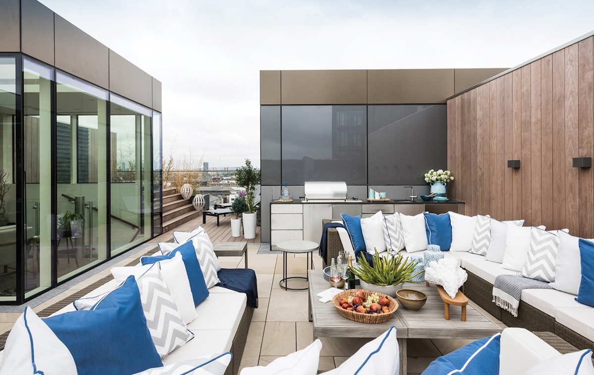 London Rooftop Garden, A.LONDON | Read more in The Luxurist | LuxDeco.com