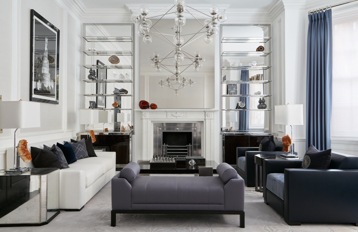 Living Room Lighting Ideas – Katherine Pooley Interiors – Read more on LuxDeco.com