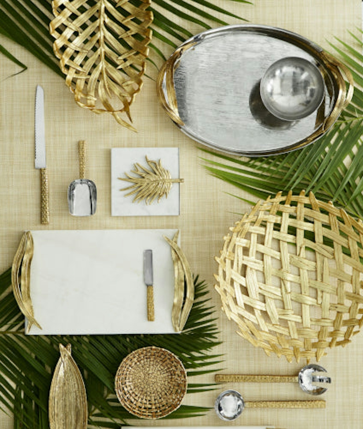 Summer Interior Design Trends - Tropical Print - Michael Aram - LuxDeco.com Style Guide