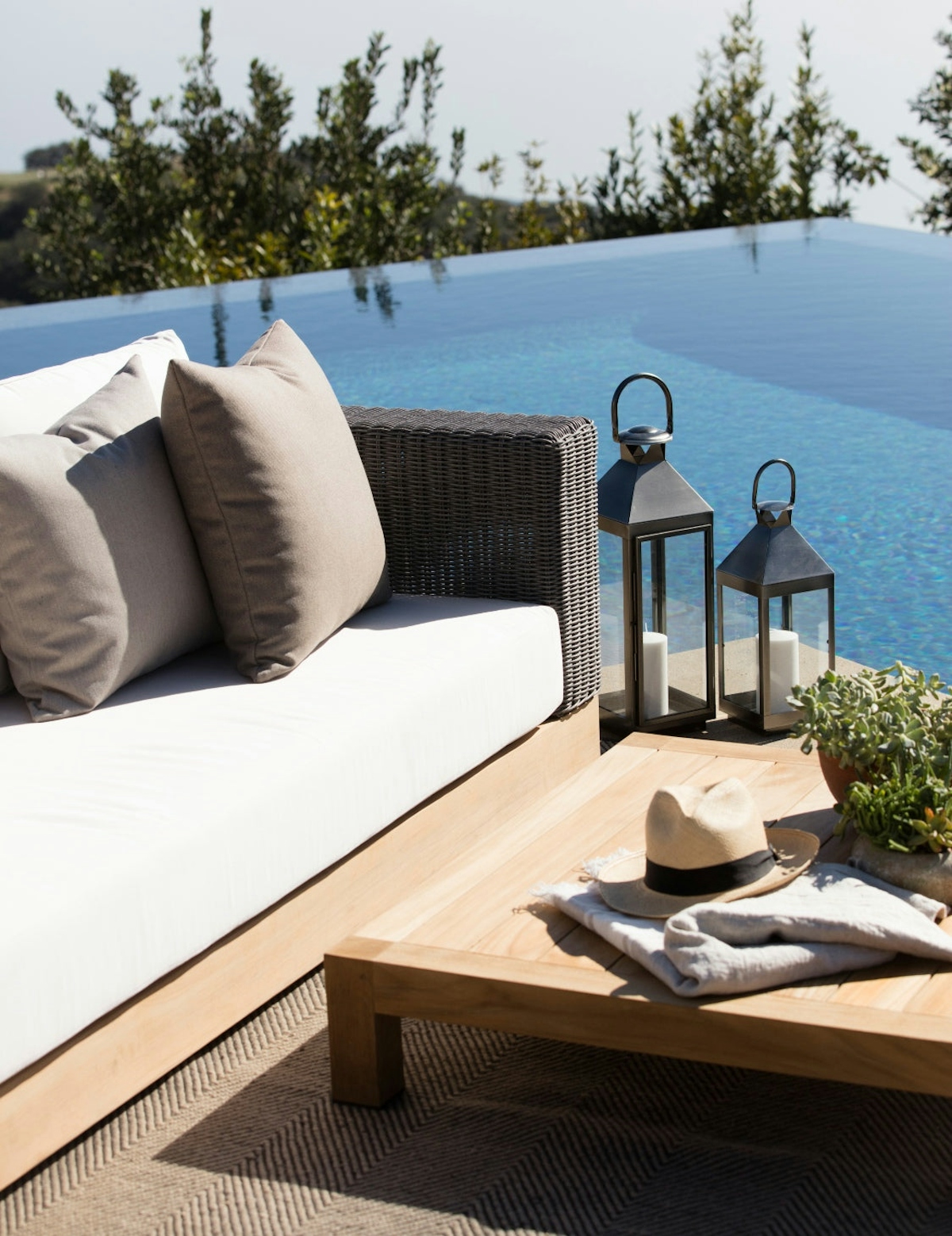 Garden Candle Lanterns - 8 Outdoor Lighting Ideas to Illuminate Your Garden - LuxDeco.com Style Guide