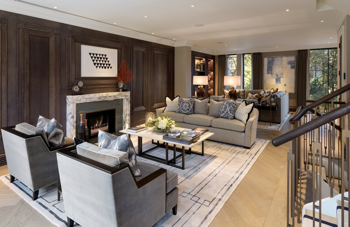 How To Decorate A Large Living Room | Interior by Finchatton | Read more in the LuxDeco.com Style Guide