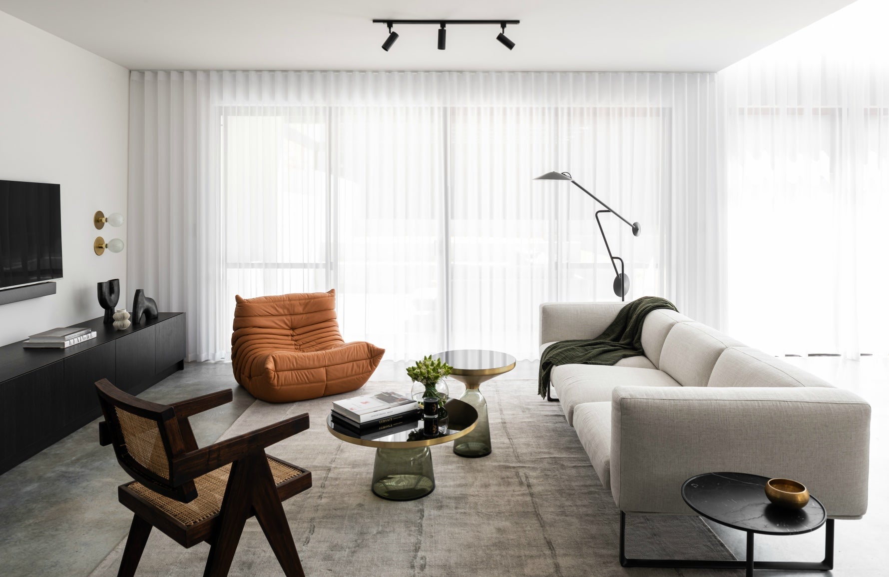 Luxury Cane Furniture | Interior design by Nickolas Gurtler Interior Design | Photography by Dion Robeson | Shop at LuxDeco.com