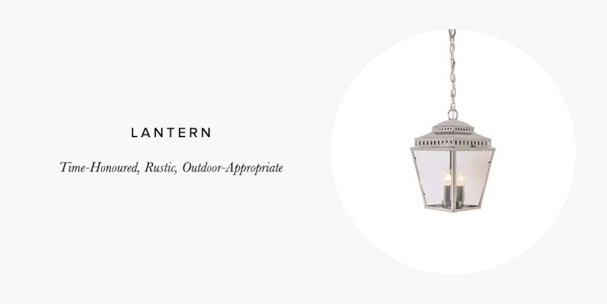 10 Lighting Styles You Need To Know In Interior Design - Lantern Lighting - LuxDeco Style Guide