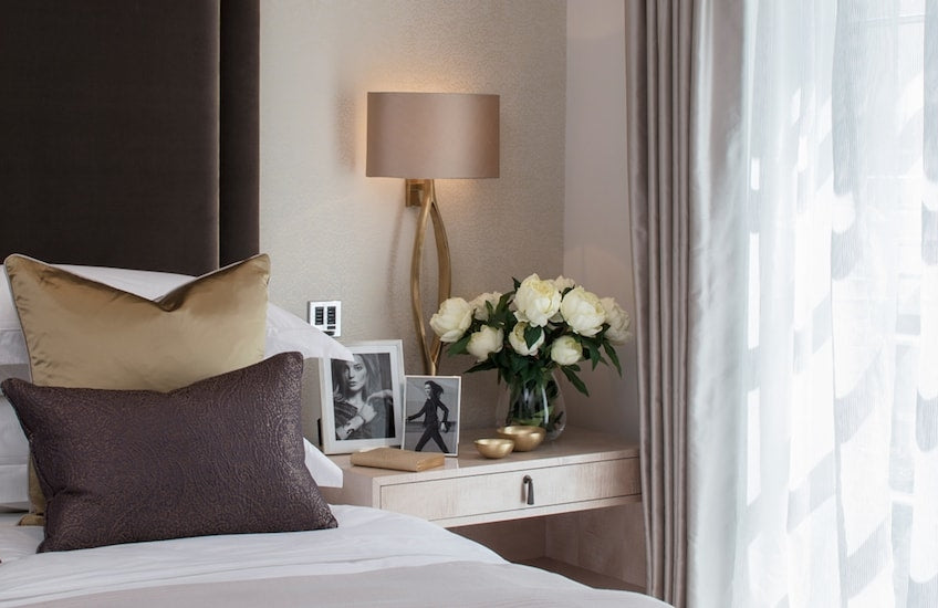 Purple and Gold Bedroom Colour Palettes - Bedroom Colour Ideas - Bedroom Colour Schemes & Combinations – LuxDeco Style Guide