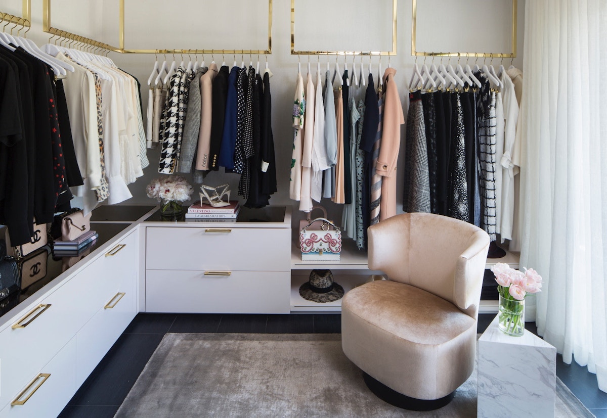 Walk-in Wardrobes with LA Closet Design | LuxDeco.com