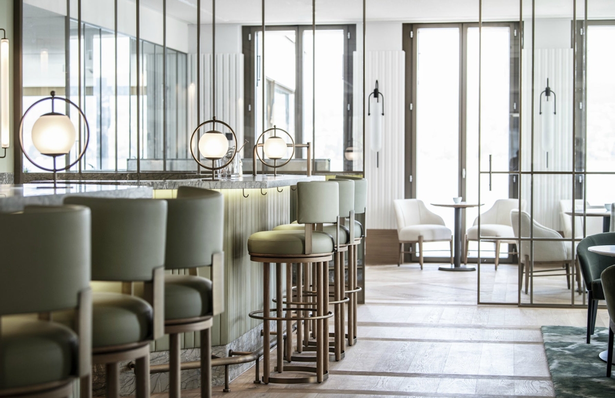 BradyWilliams | Luxury Restaurant Design | Hotel Lake, Zurich | LuxDeco.com | The Luxurist