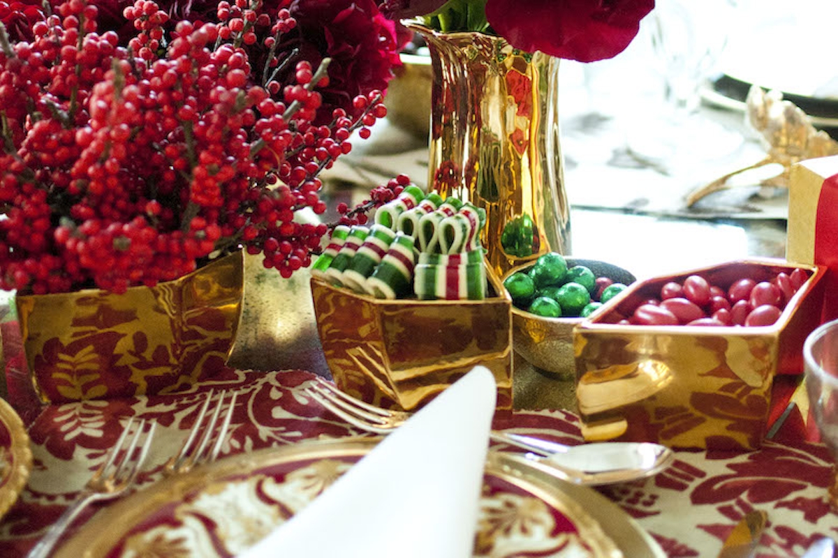Luxury Christmas Table Decor Ideas – AERIN – LuxDeco.com