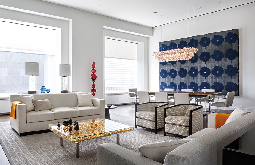 432 Park Avenue Show Apartment Interiors – Living Room 2 - LuxDeco Style Guide