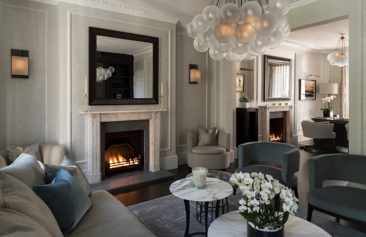 How To Style A Fireplace | Fireplace design ideas | Shop luxury decor online at LuxDeco.com