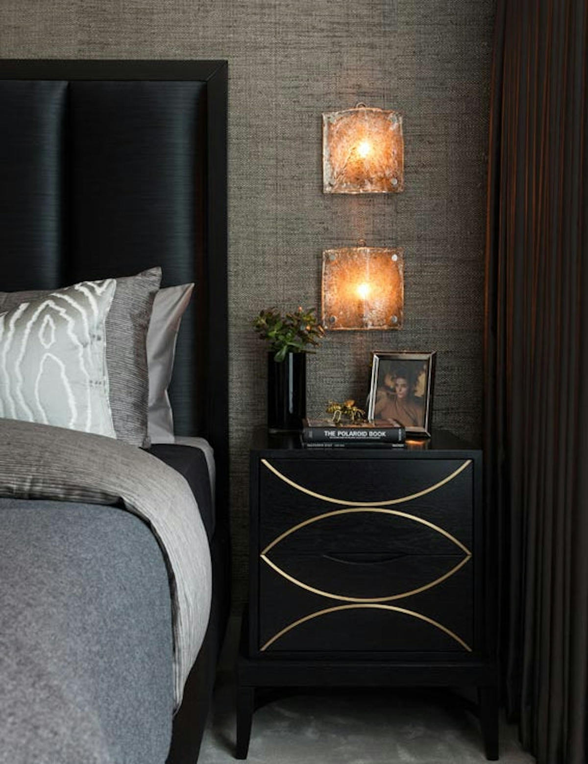 Black Bedroom Ideas - Black Bedroom Furniture - LuxDeco.com
