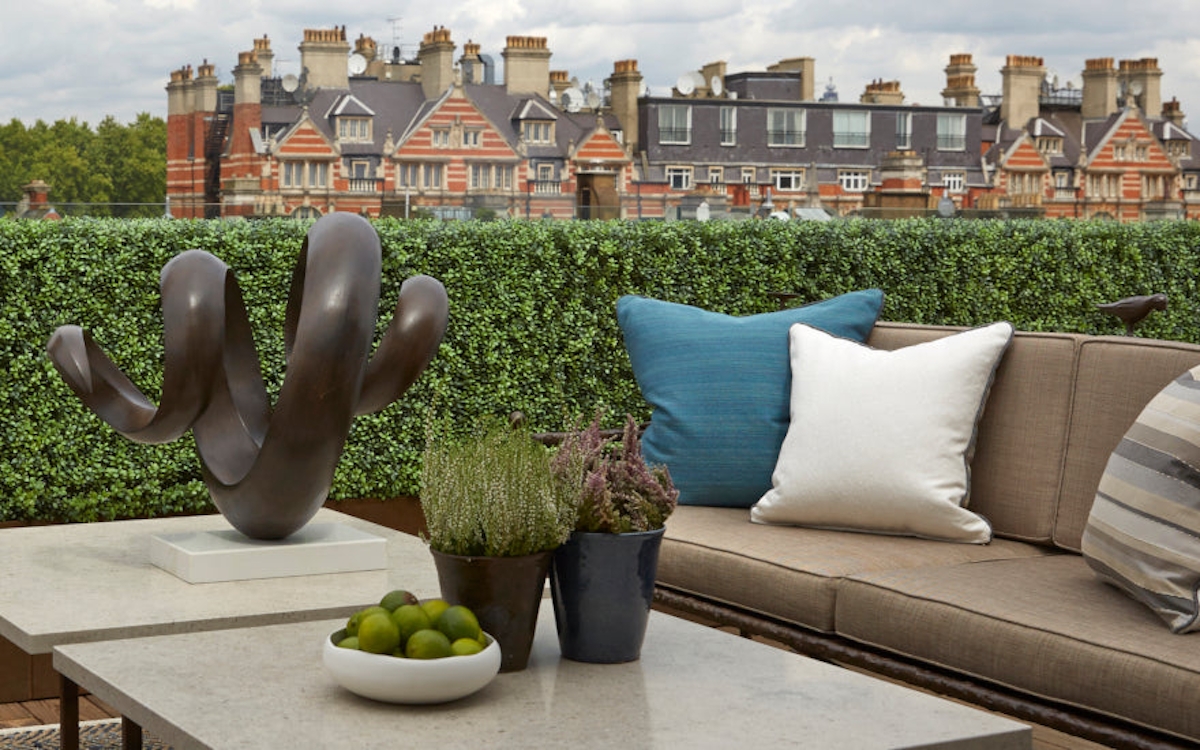 Rooftop City Garden Design Ideas | Types of City Gardens | Helen Green Design | LuxDeco.com Style Guide