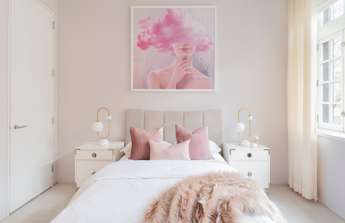 Shades of Pink Bedroom Ideas - How to Decorate Bedrooms with Pink - LuxDeco.com Style Guide