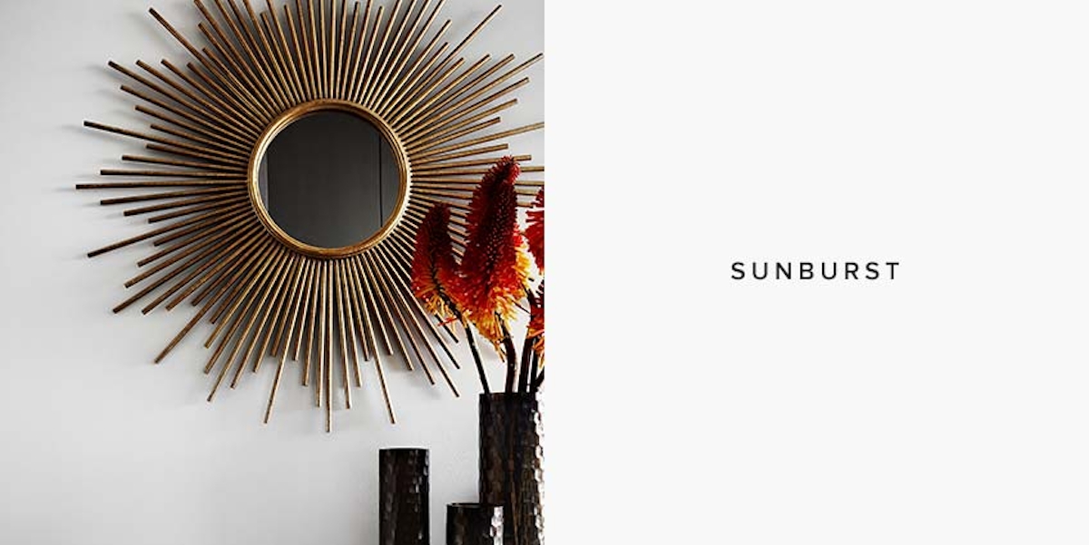 Sunburst Mirror Styles: Which Mirror shape is for you - LuxDeco Style Guide