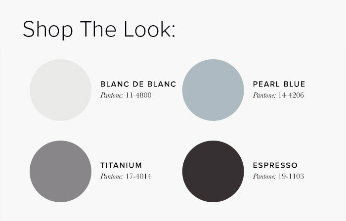 Blue and grey Living Room Colour swatches - Lounge Colour Schemes & Colour Combination ideas – LuxDeco Style Guide