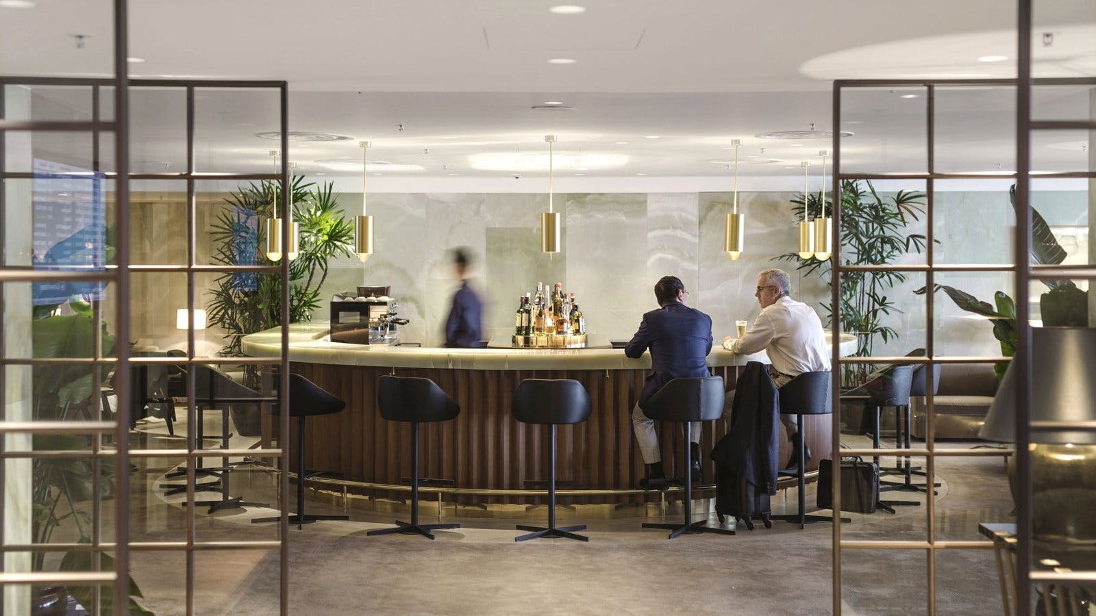 Best Airport Lounges In The World | Cathay Pacific First Class Lounge | Read more in The Luxurist at LuxDeco.com