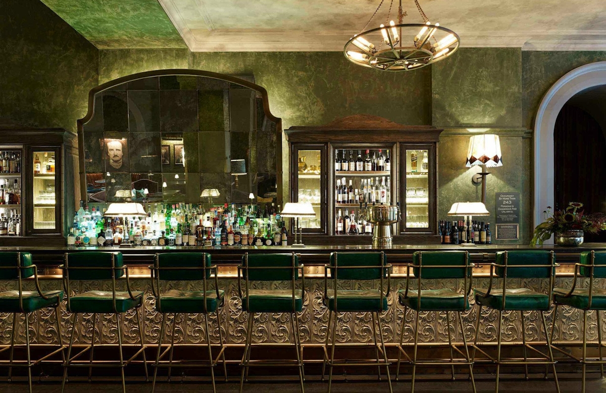 The Beekman Hotel New York | The Bar Room  | Martin Brudnizki Hotel | Read more in The Luxurist at LuxDeco.com