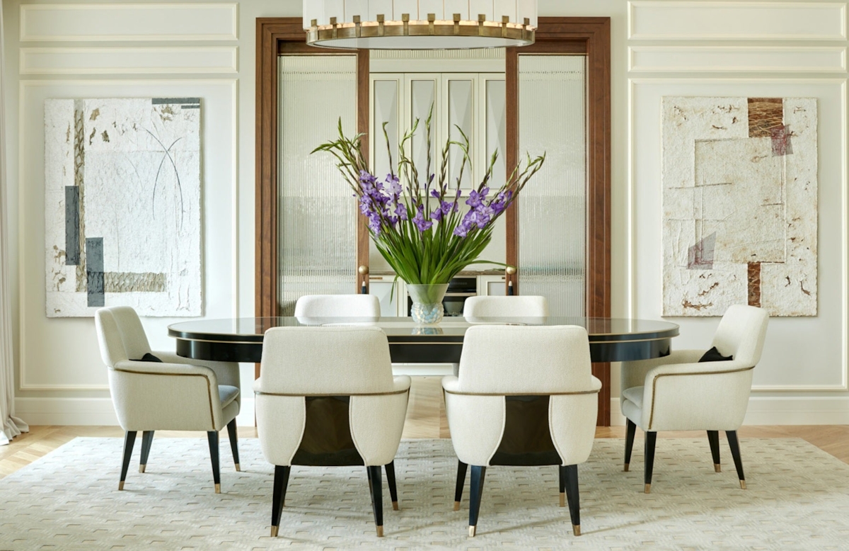 Cream Dining Room – Dining Room Colour Palettes - Dining Room Colour Schemes & Colour Combination ideas – Read in the LuxDeco.com Style Guide