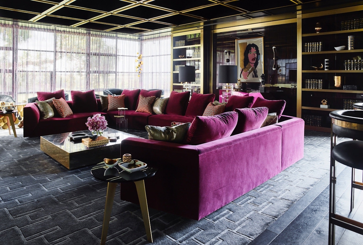 2022 interior trends purple | LuxDeco.com Style Guide
