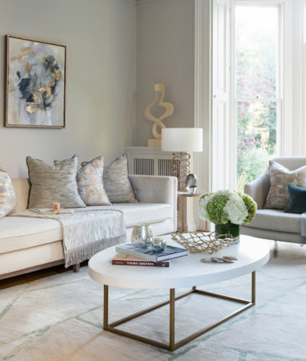Living Room Makeover with Sophie Peckett Design - After Shot 2 - LuxDeco Style Guide