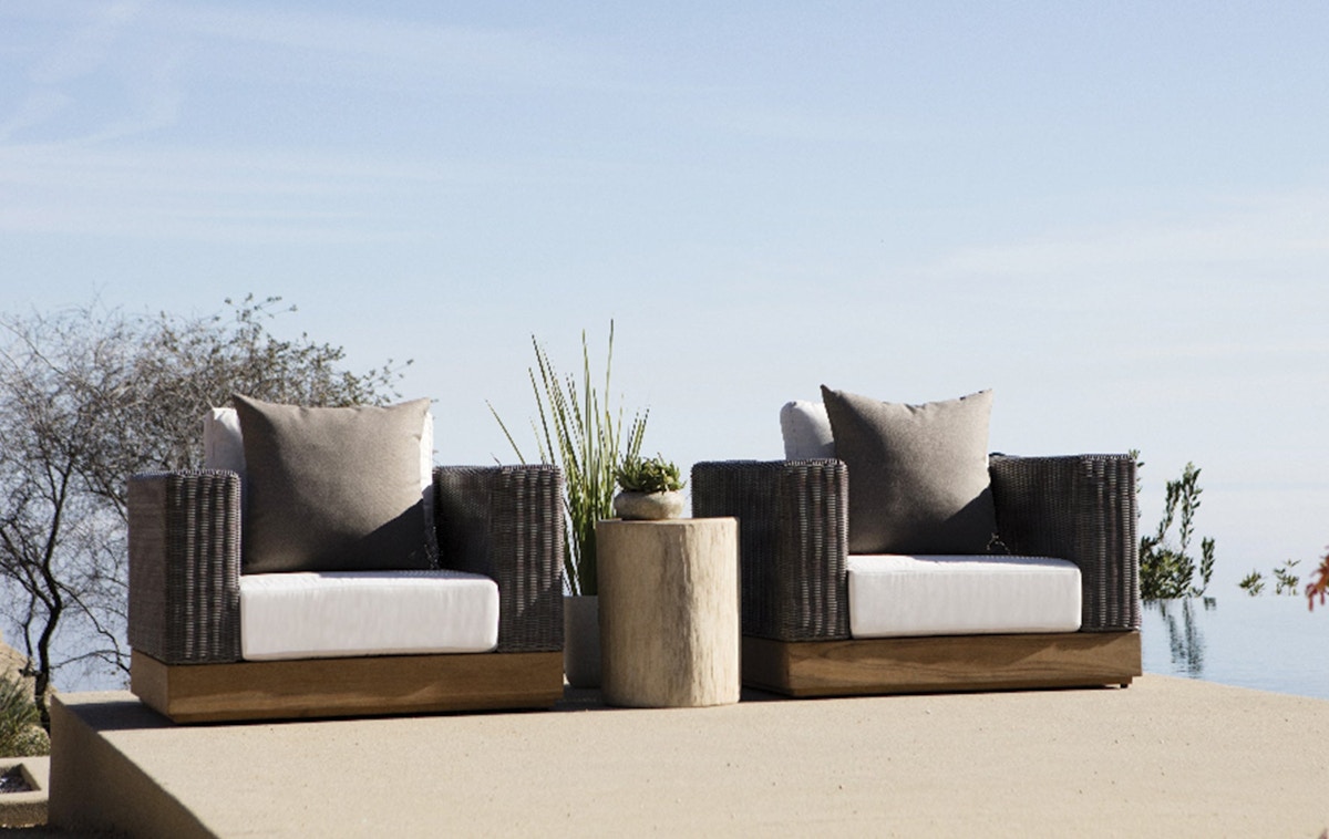 Transform Your Outdoor Space Into A Staycation Resort | Get the Ibiza villa look at LuxDeco.com