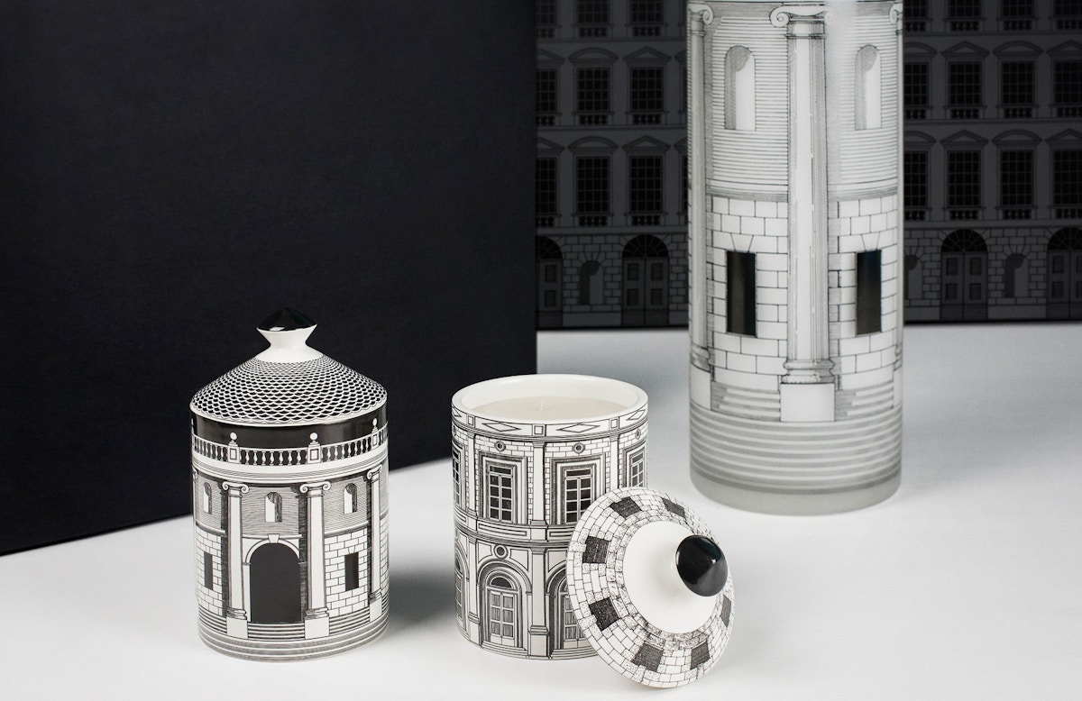 Fornasetti Luxury Candles | Iconic Italian Designer Brand | Shop now at LuxDeco.com