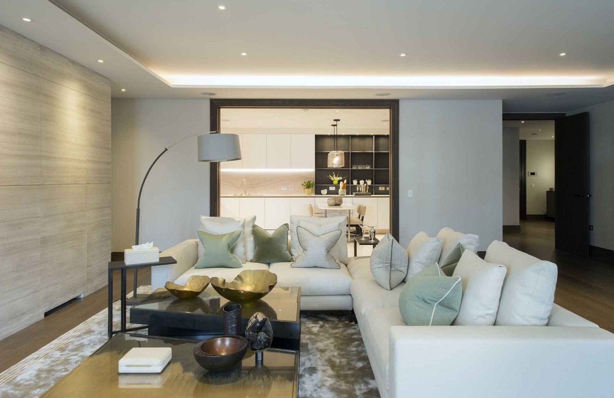Cream and Grey Living Room Colour Palettes - Colour Schemes & Combinations – LuxDeco Style Guide