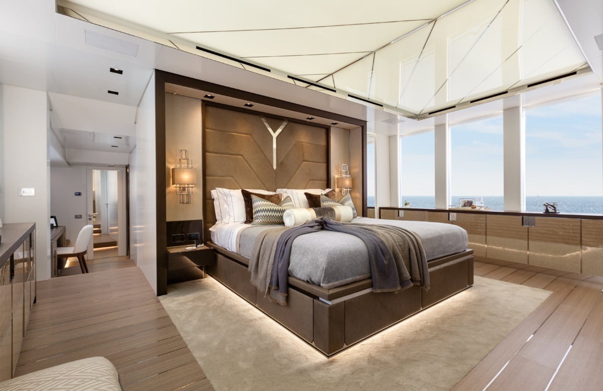 Luxury Superyacht Interior Design Ideas - Bedroom Yacht Interior - LuxDeco.com