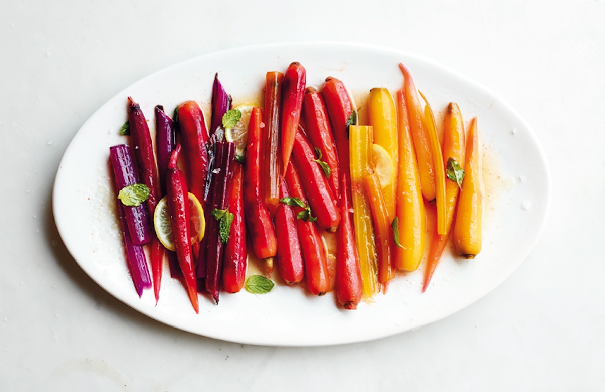 Rainbow Carrots and Chard – Martha Stewart's Favourite Christmas Dinner Recipes – LuxDeco.com Style Guide