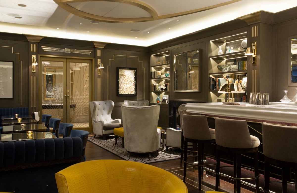 Spinocchia Freund | Meet The Designer | The Churchill Bar | The Luxurist | LuxDeco.com
