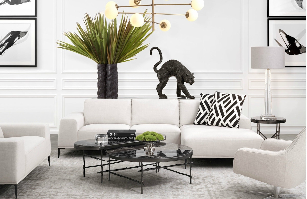 Behind The Brand—Eichholtz | Black and white Furniture | Shop luxury furniture at LuxDeco