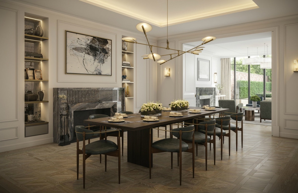 How To Light Your Home For Winter | Luxury Dining Room | Design by 1508 London | Read more in LuxDeco.com
