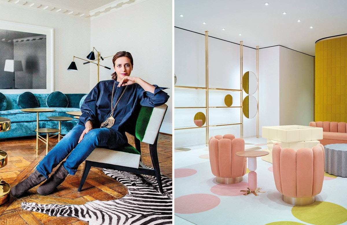 Female Interior Designers who Changed the Industry - India Mahdavi - LuxDeco Style Guide