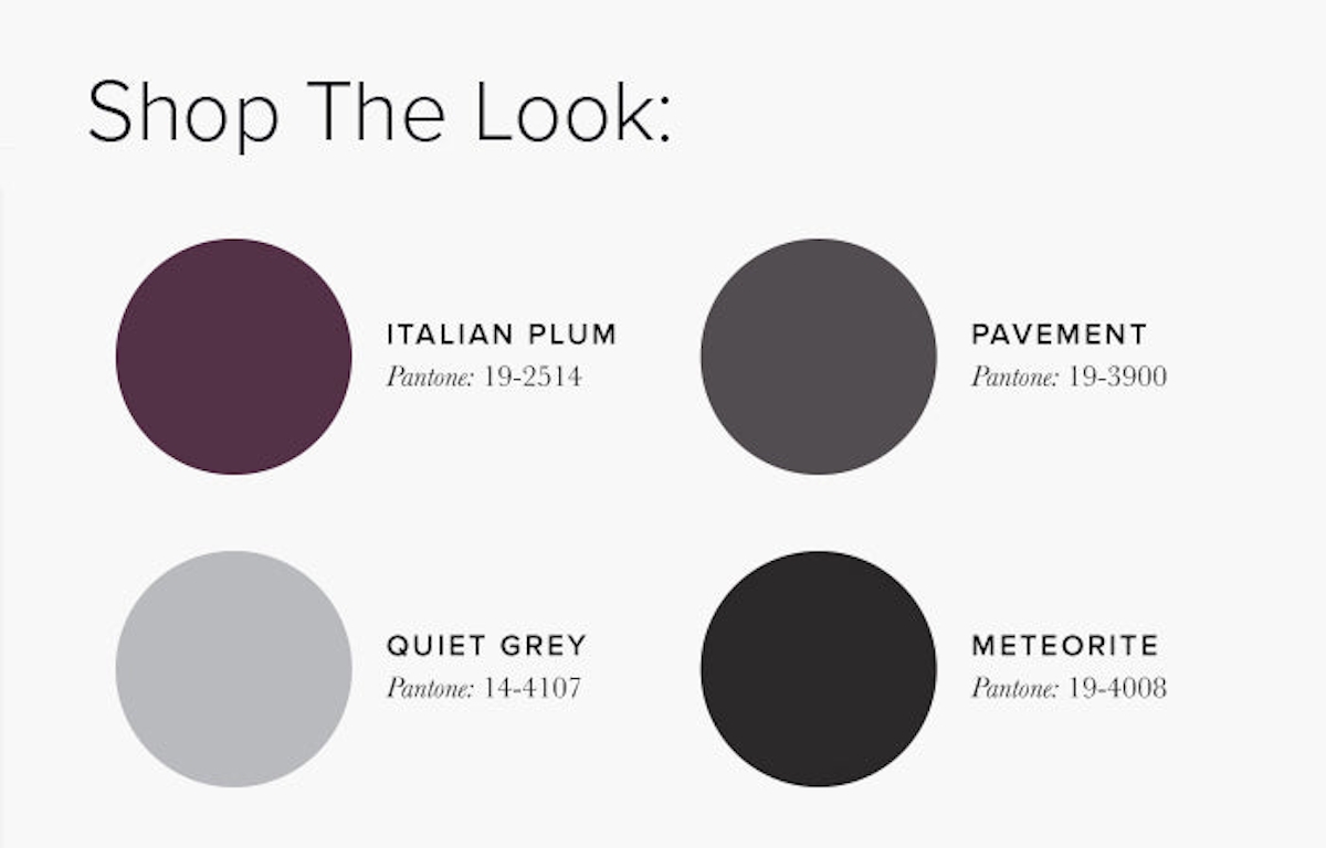 Grey and purple Living Room Colour swatches - Lounge Colour Schemes & Colour Combination ideas – LuxDeco Style Guide